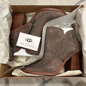 UGG Pixley Ankle Boots
Color: Brown
Size: 8 
Condition: Brand New in Box